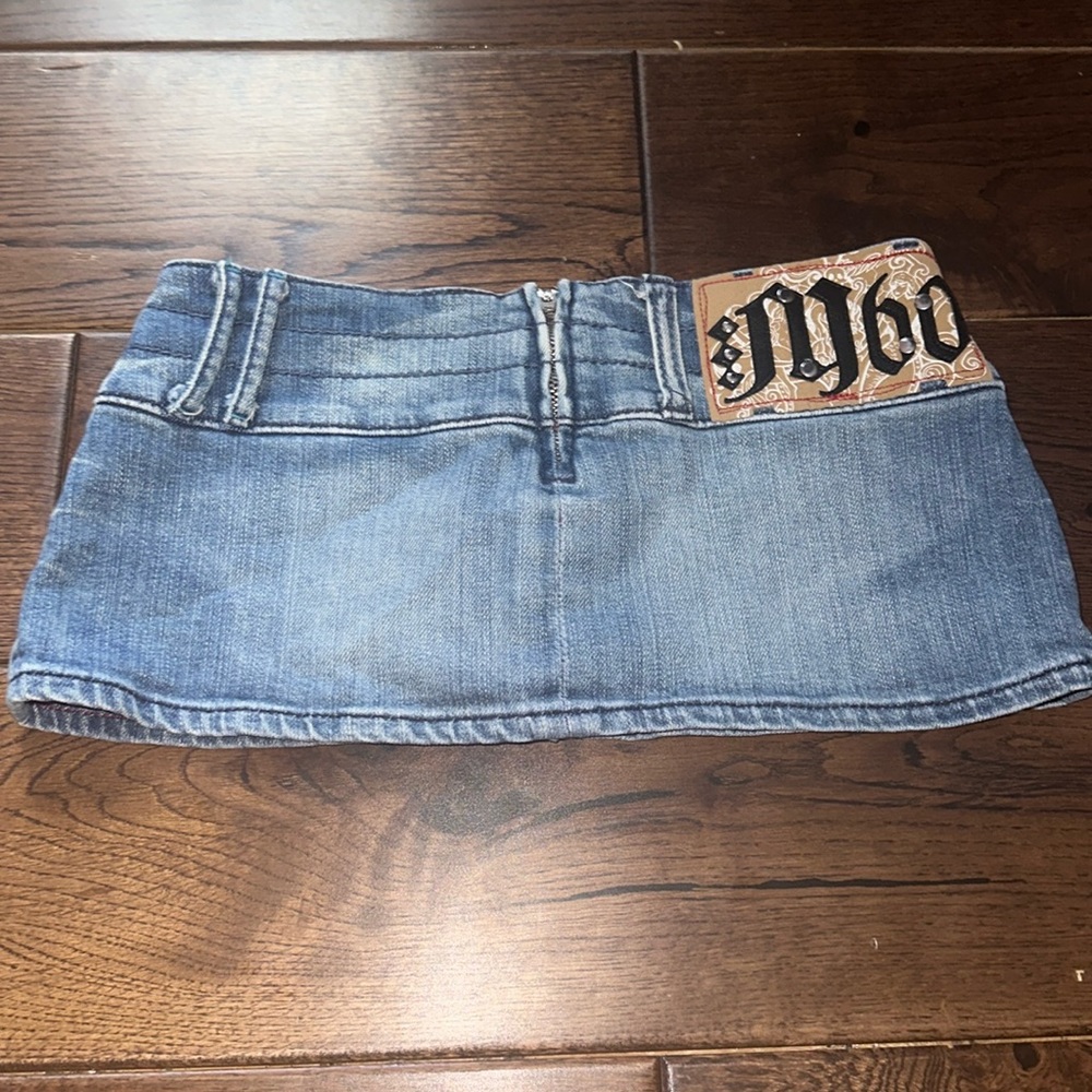 authentic miss sixty micro mini denim skirt. Size XS. Wish this fit me